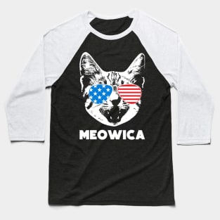 Meowica Baseball T-Shirt